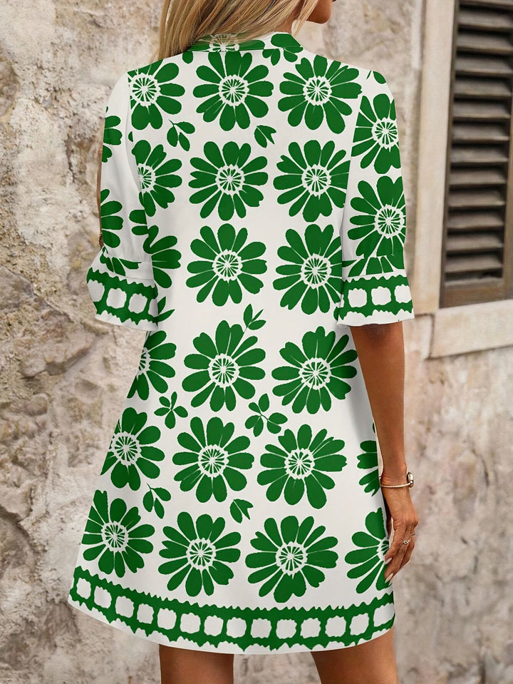 Ivette | Vestido corto floral