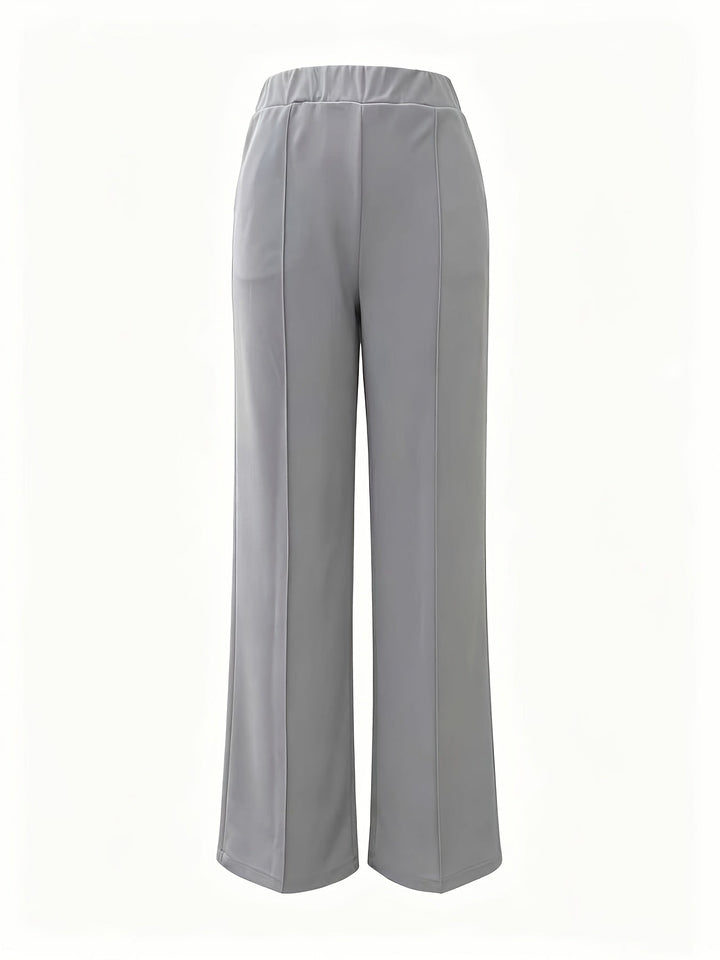 Saray | Pantalones de tiro alto y pierna ancha