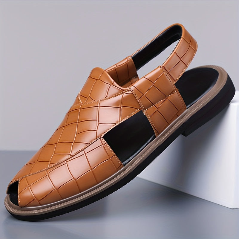 Gastón | Sandalias de diseño tejido para hombre