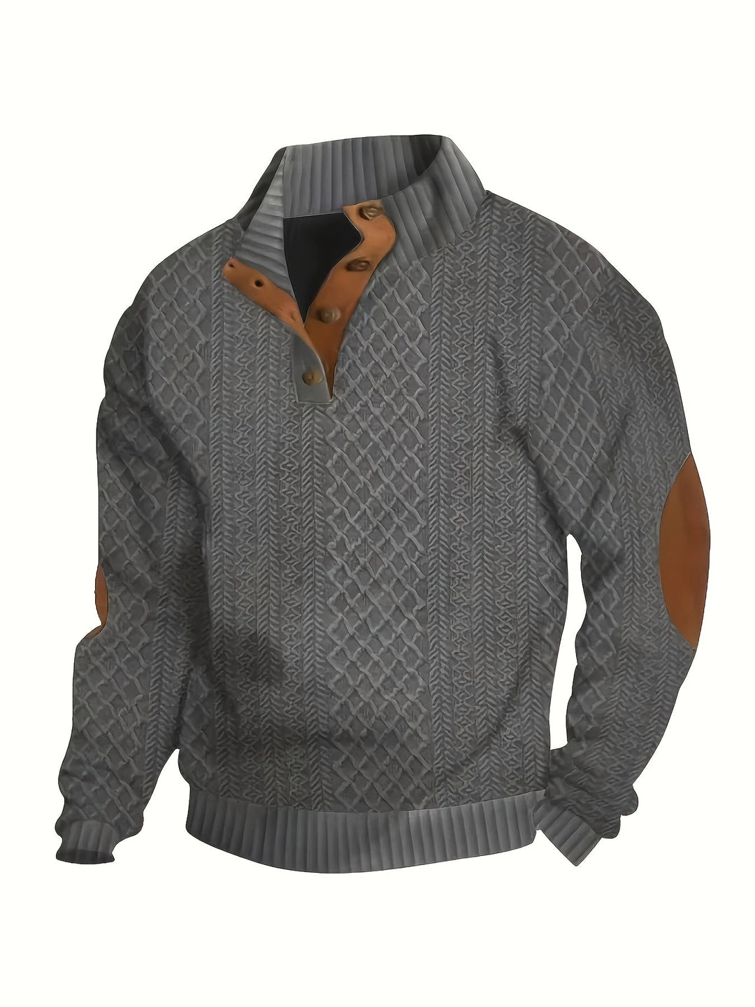 Recaredo | Sweater de cuello alto con botones