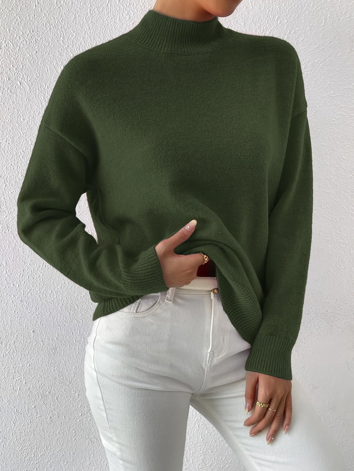 Sandra Andrea | Sweater cuello mock