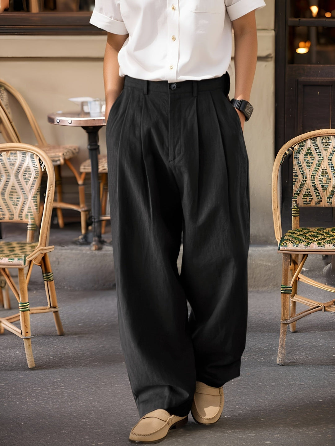 Hans | Pantalón de corte relajado