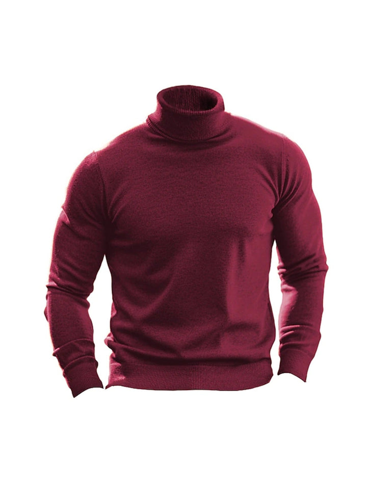 Romualdo | Sweater cuello alto entallado