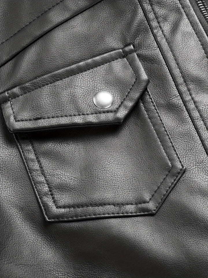 Paulino | Chaqueta moto con capucha