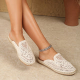 Mayra | Mules tejidas slip-On