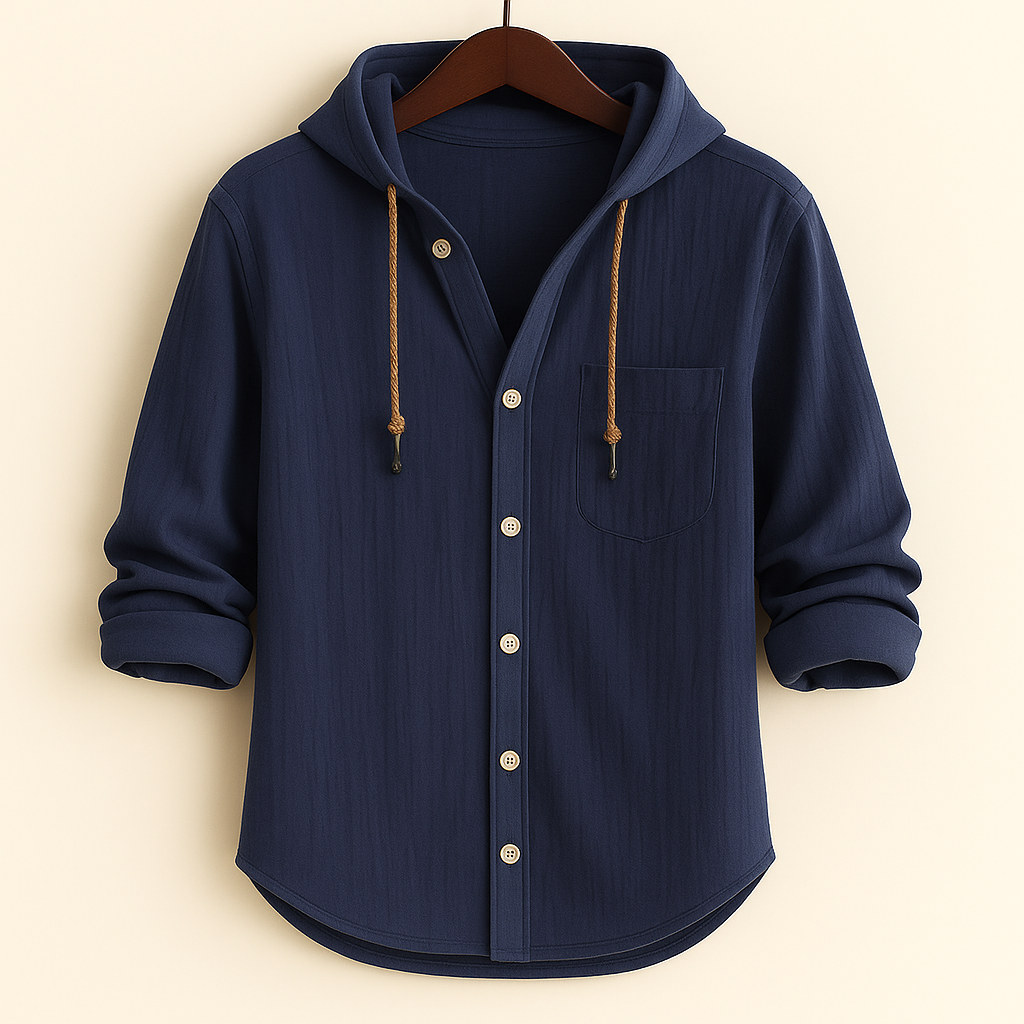 Nicolás | Camisa con Capucha Moderna y con Estilo