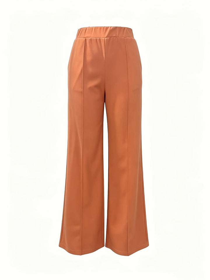 Saray | Pantalones de tiro alto y pierna ancha