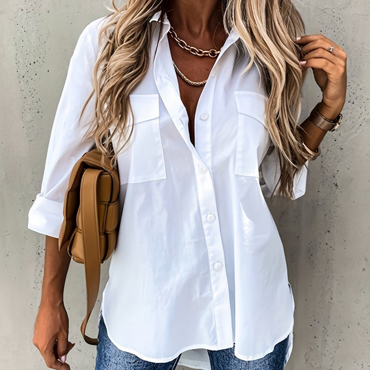 Nayareth | Camisa holgada con botones