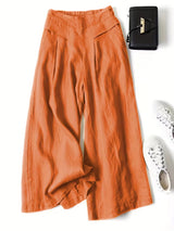 Nelda | Pantalón de pierna ancha liviano