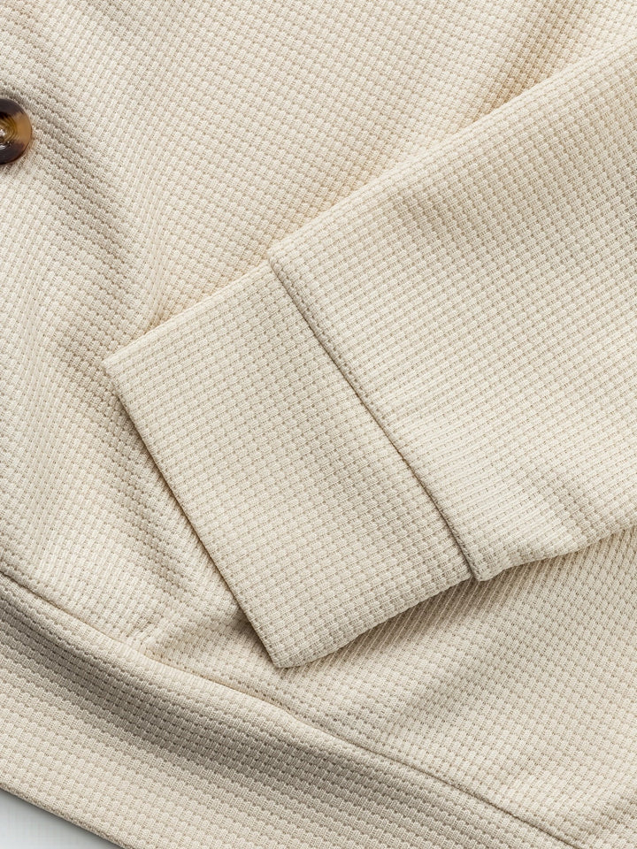 Luis | Chaqueta con botones y textura