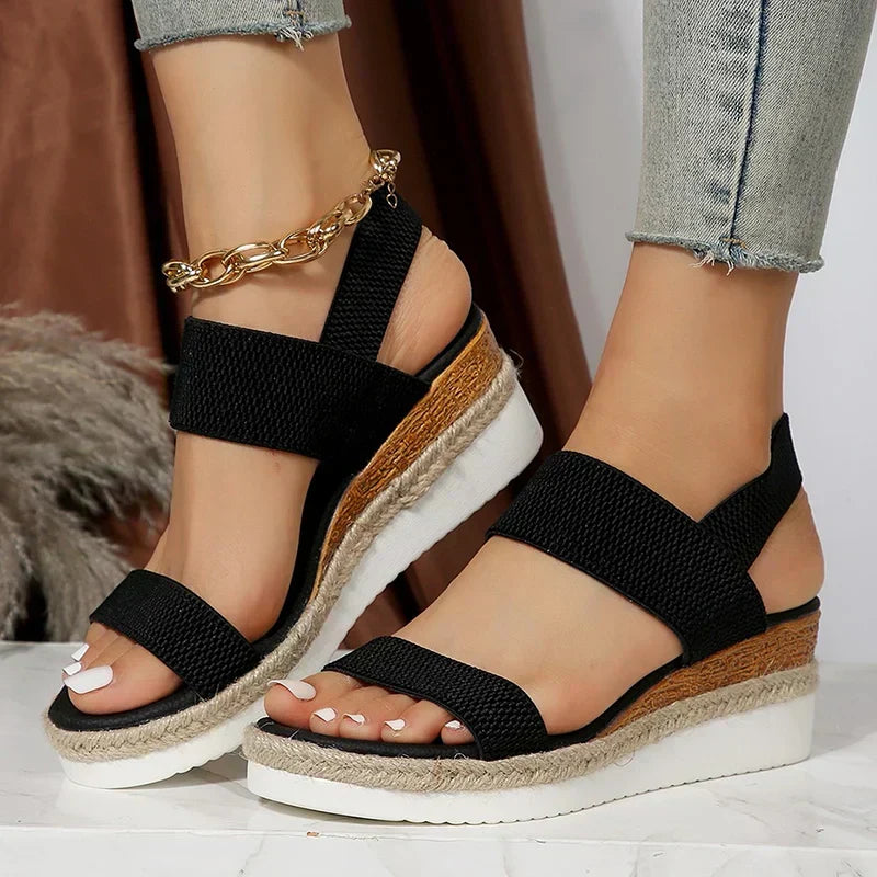 Rosalia | Sandalia plataforma confort