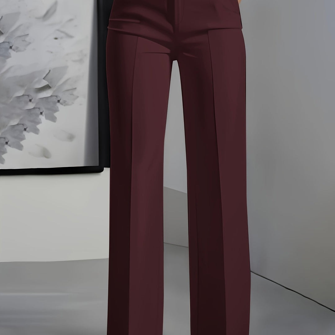 Sonia | Pantalón de vestir pierna ancha