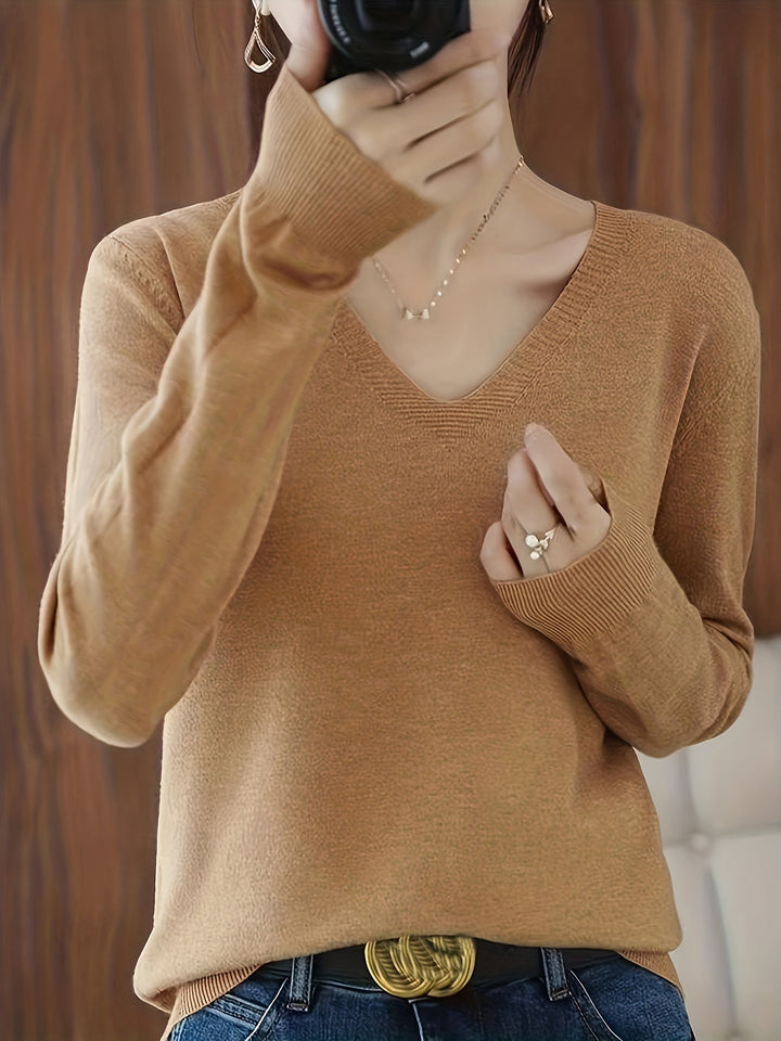 Lourdes | Sweater cuello V