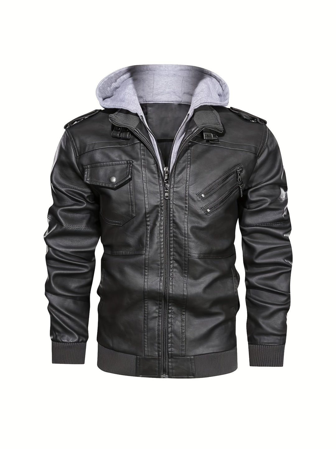 Paulino | Chaqueta moto con capucha