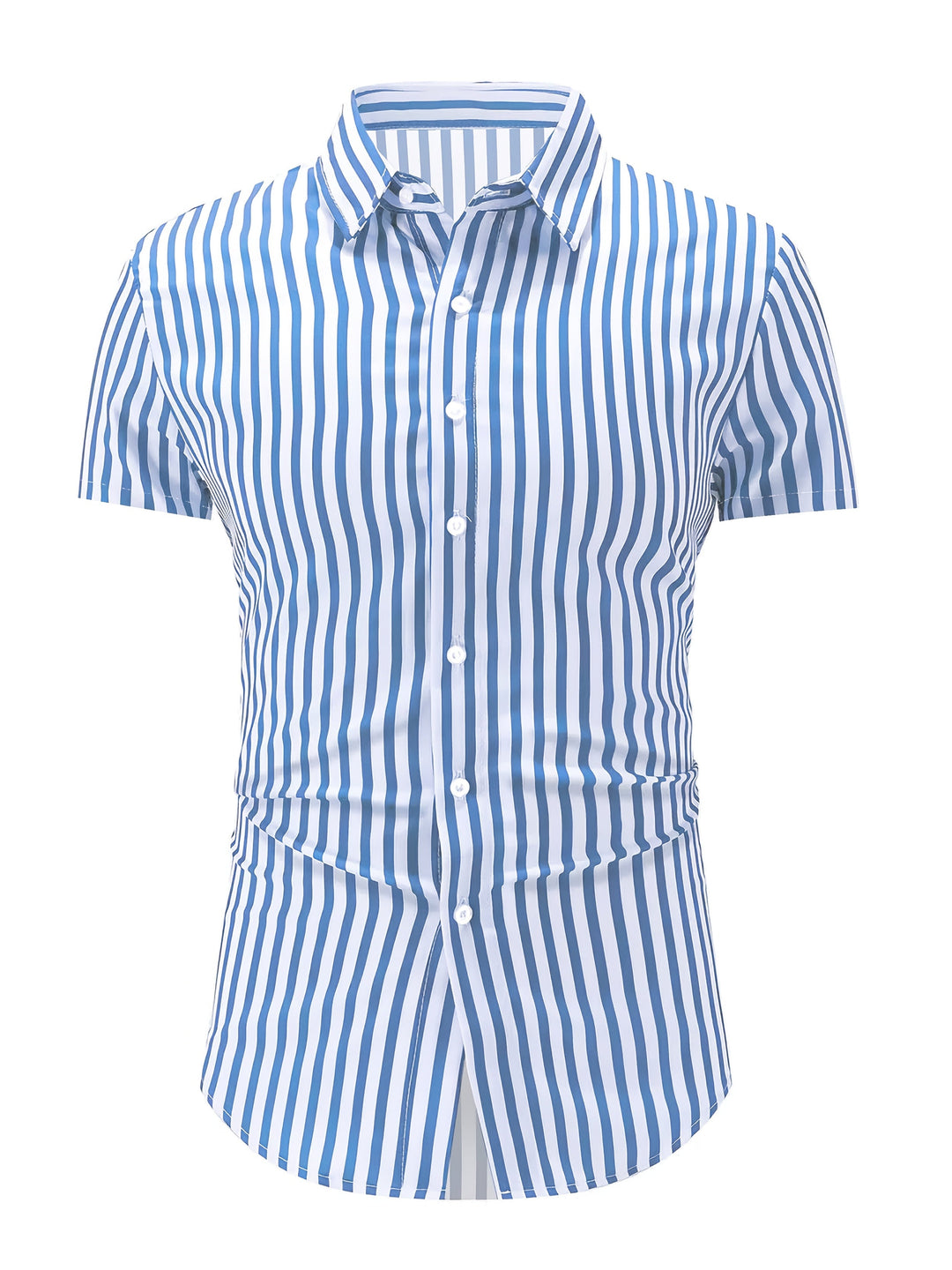 Iván | Camisa de rayas manga corta