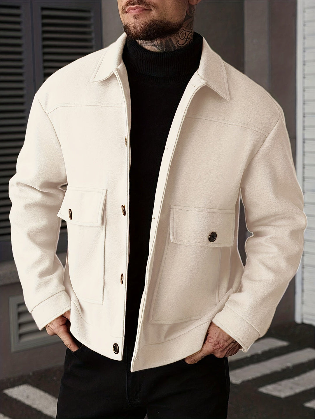 Segundo | Chaqueta camisera de botones