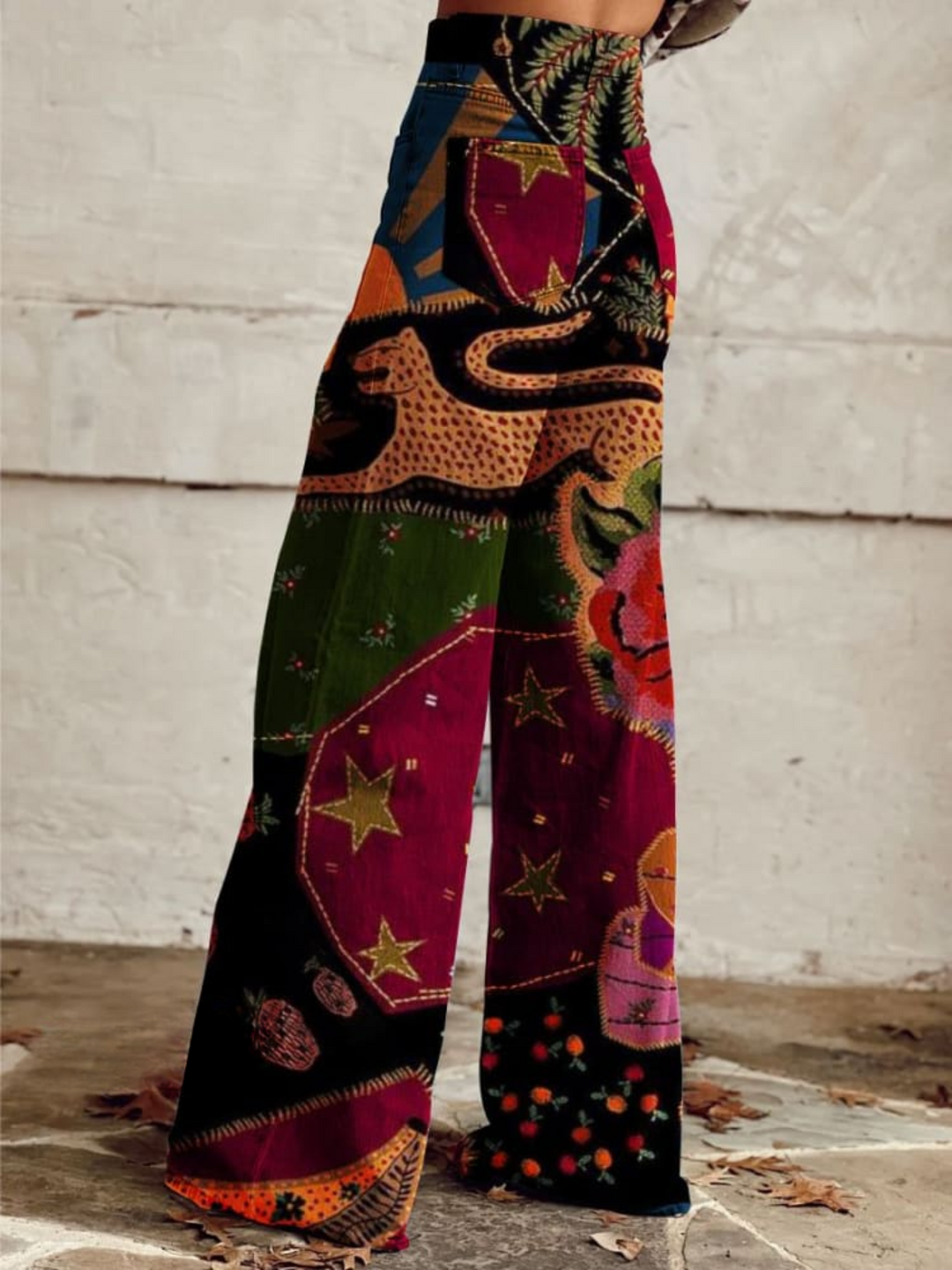 María Lorena | Pantalón bohemio estampado