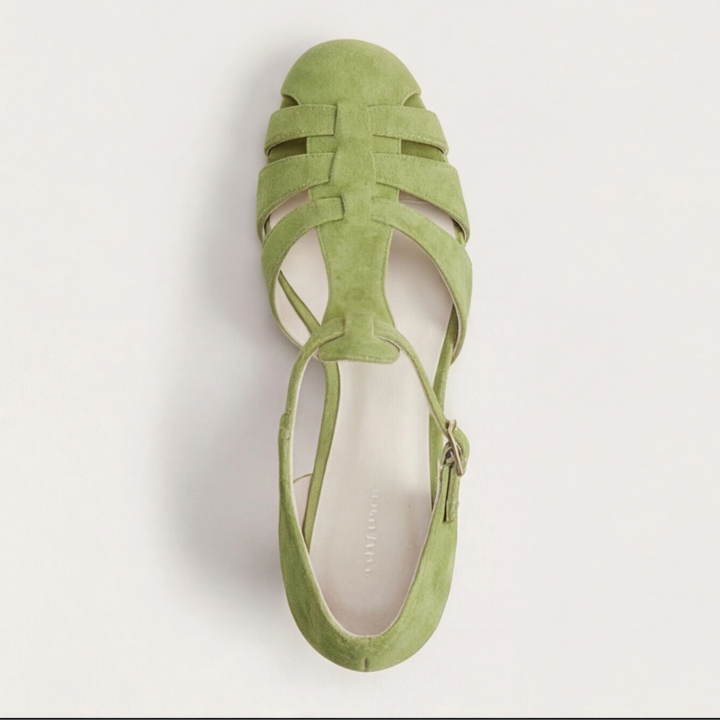 Jackeline | Zapatos de taco con tira y punta cerrada