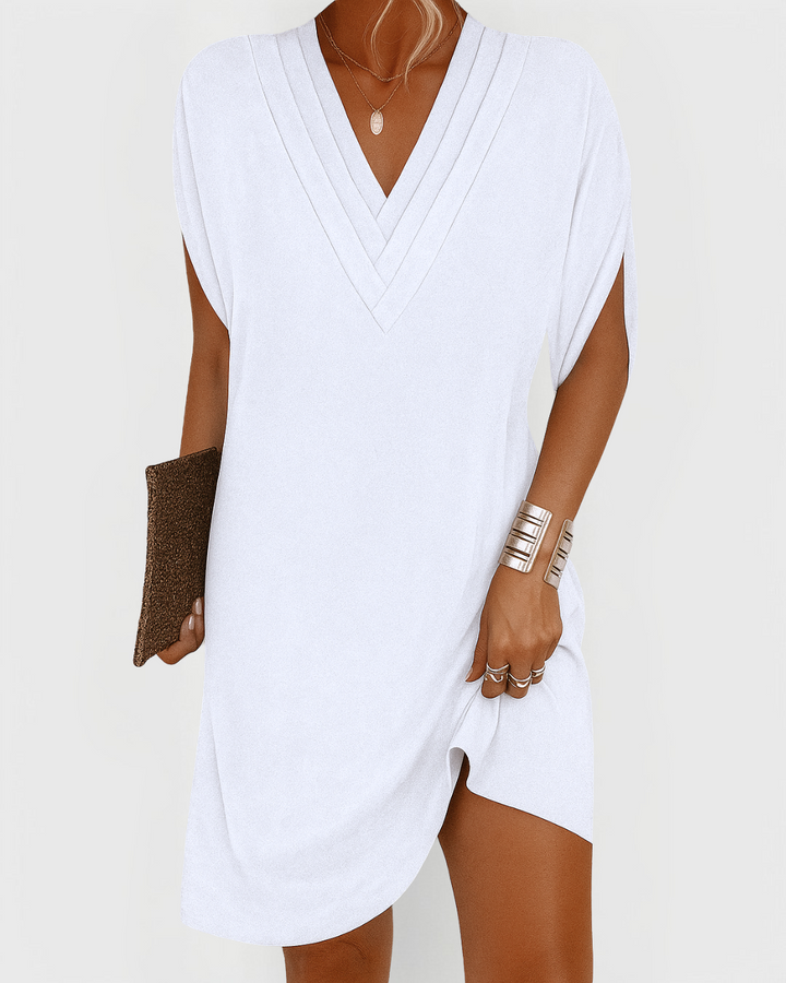Silvana | Vestido corto escote en V