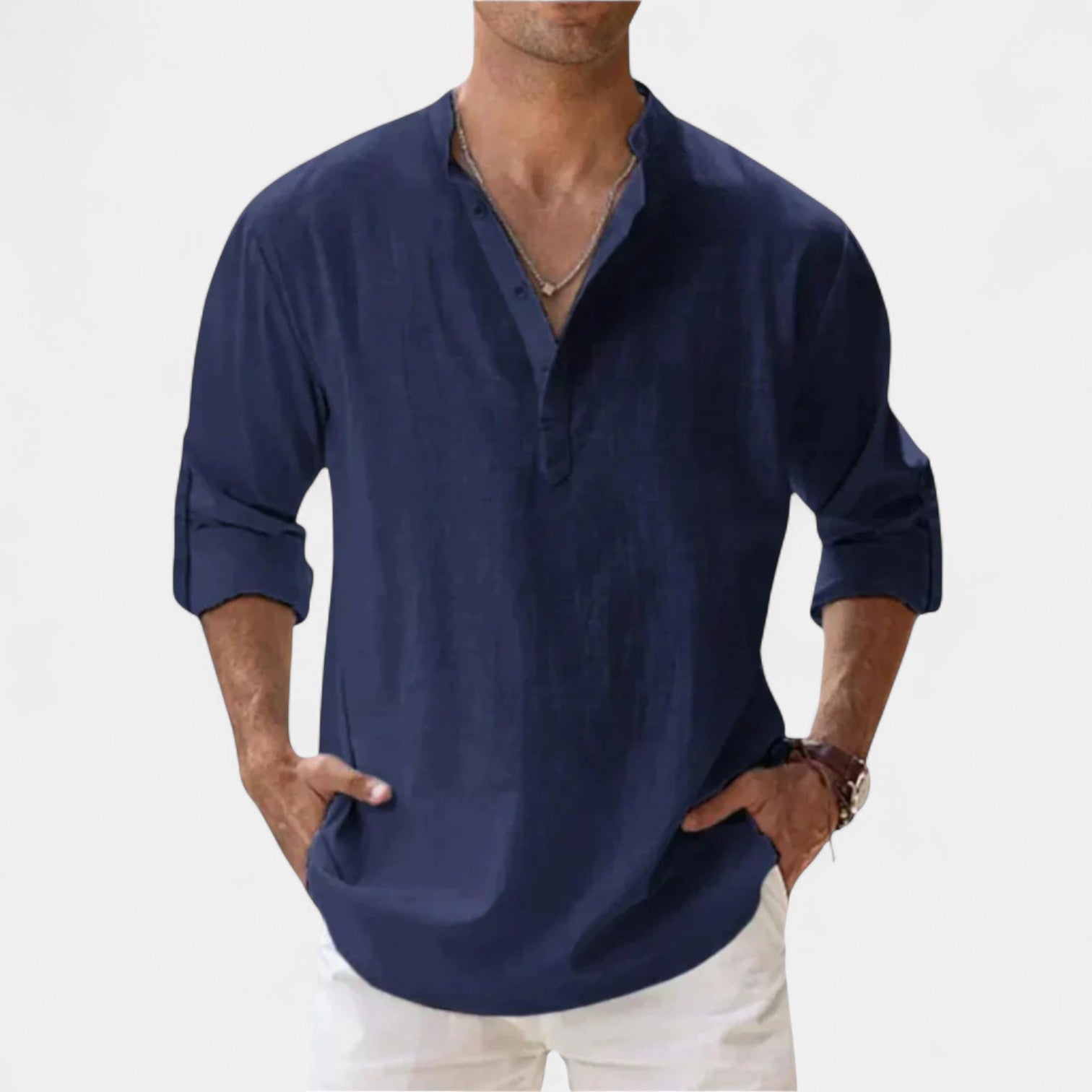Lorenzo | Camisa Clásica de Algodón