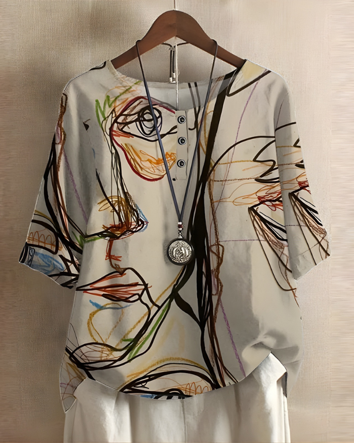 Gemita | Blusa boho holgada de verano