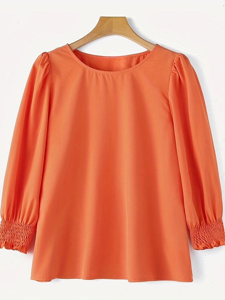Cataleya | Blusa de mangas abullonadas