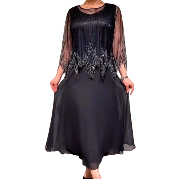 Albertina | Vestido midi elegante