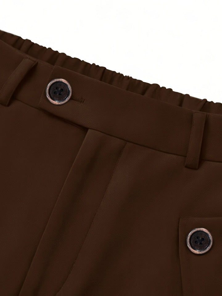 Fidel | Pantalón ancho con pinzas