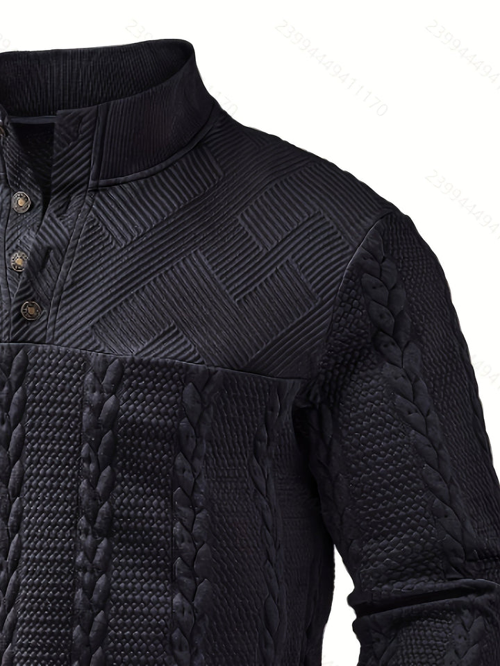 Cirilo | Sweater texturado cuello alto