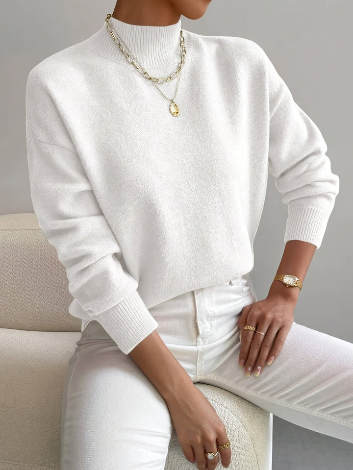 Sandra Andrea | Sweater cuello mock
