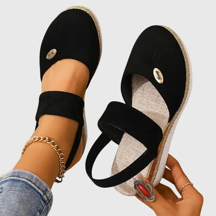 Jimena | Sandalias con plataforma acolchada