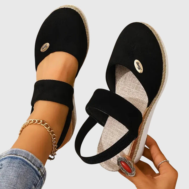 Jimena | Sandalias con plataforma acolchada