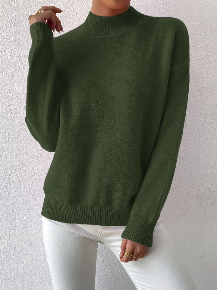 Sandra Andrea | Sweater cuello mock