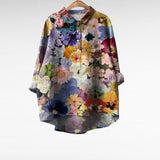 María Teresa | Blusa floral acuarela