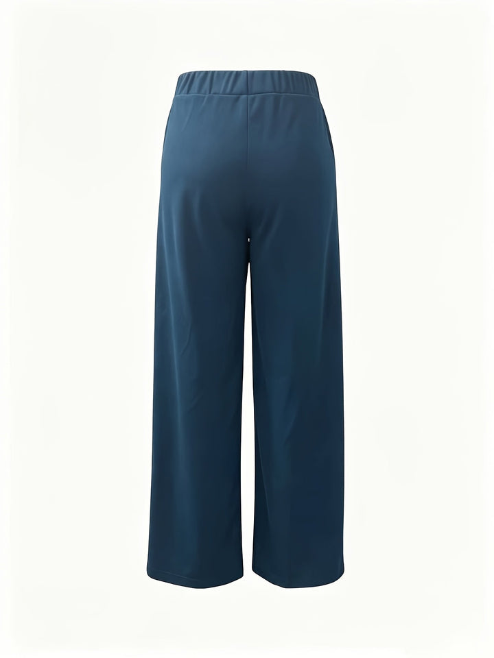 Saray | Pantalones de tiro alto y pierna ancha