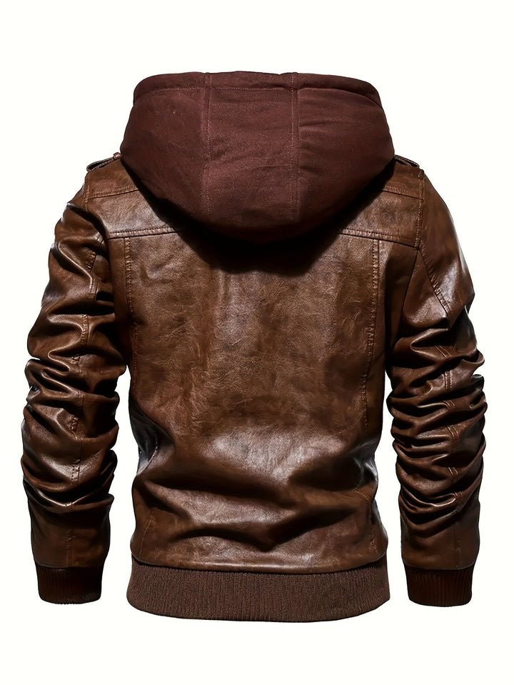 Paulino | Chaqueta moto con capucha