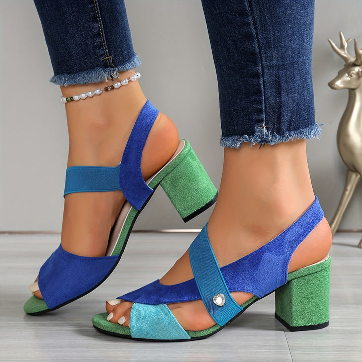 Otilia | Sandalias de taco bajo con plataforma estable