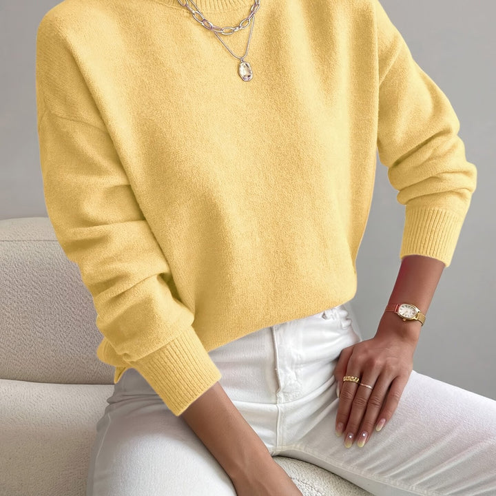 Sandra Andrea | Sweater cuello mock