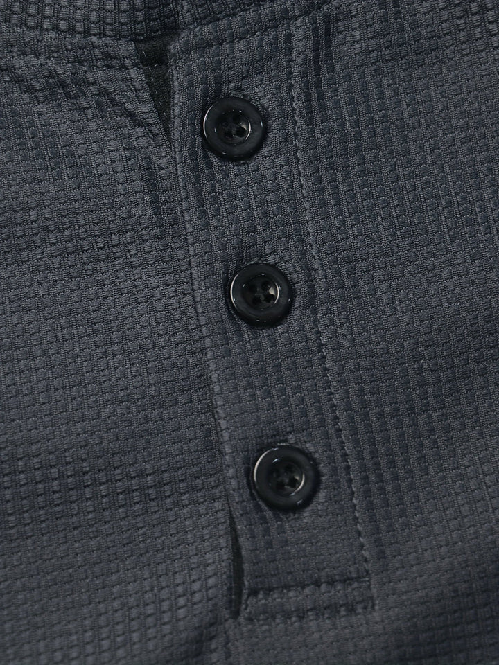 René | Polera henley manga larga