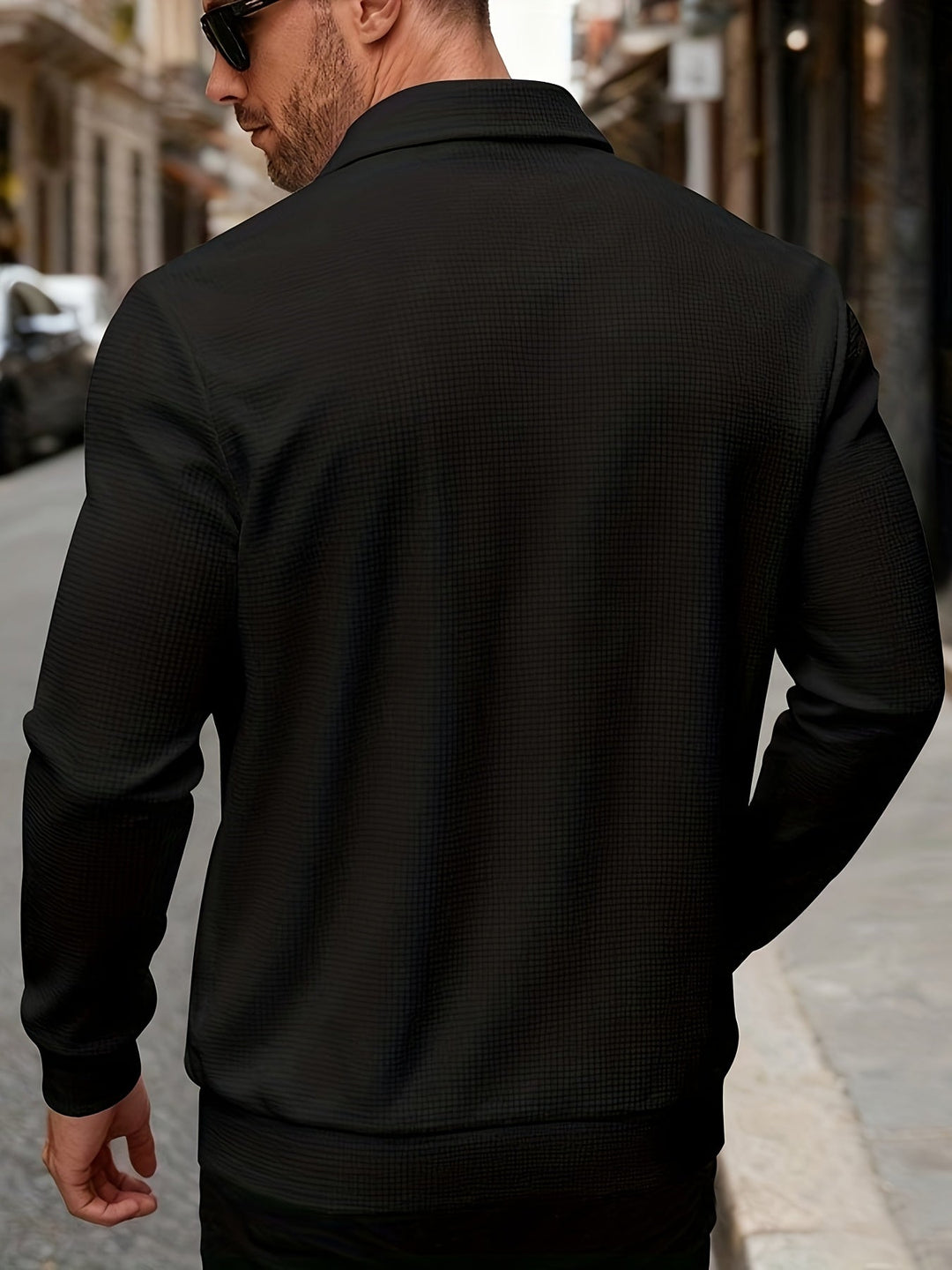 Artemio | Chaqueta con cierre y textura