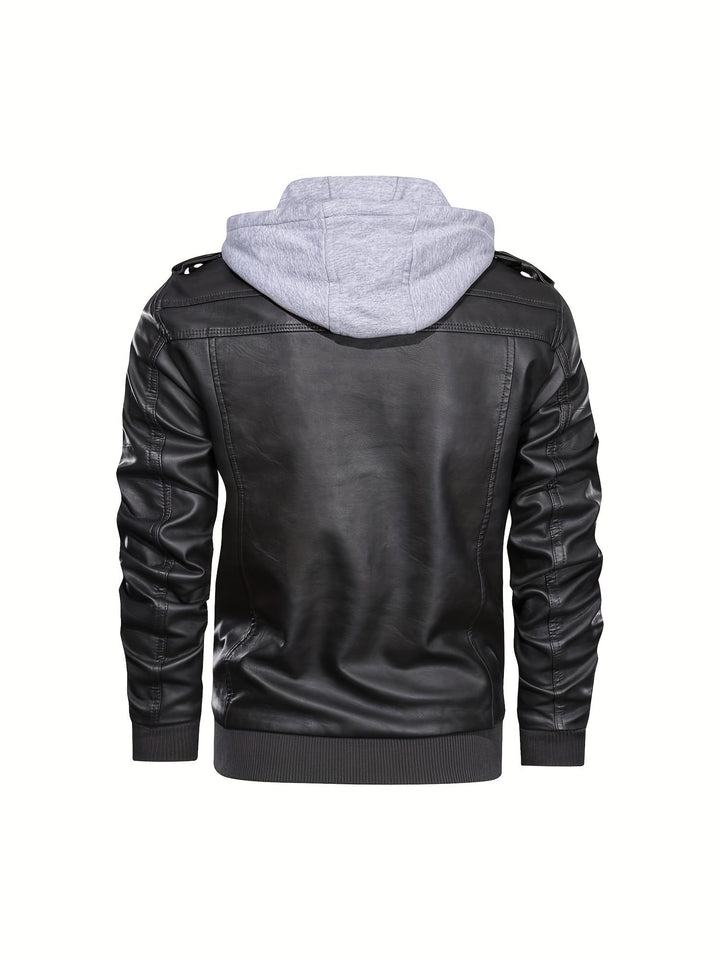 Paulino | Chaqueta moto con capucha