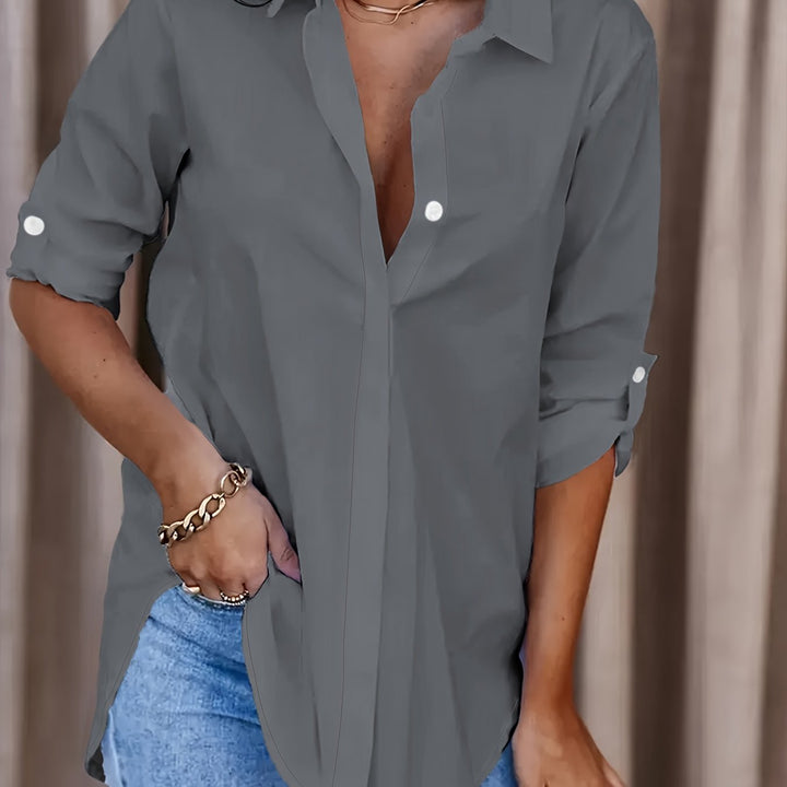 María Renata | Camisa de cuello holgada
