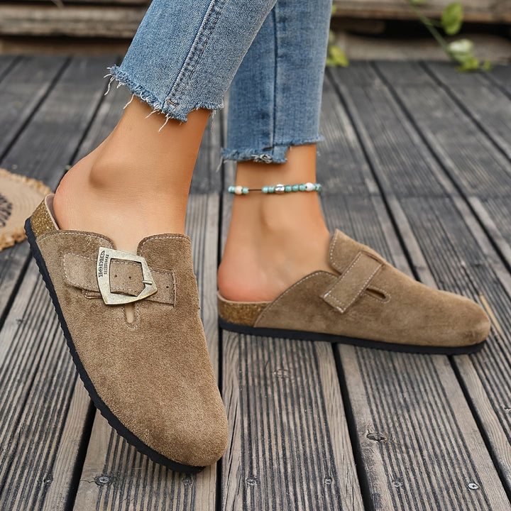 Priscilla | Mules con hebilla