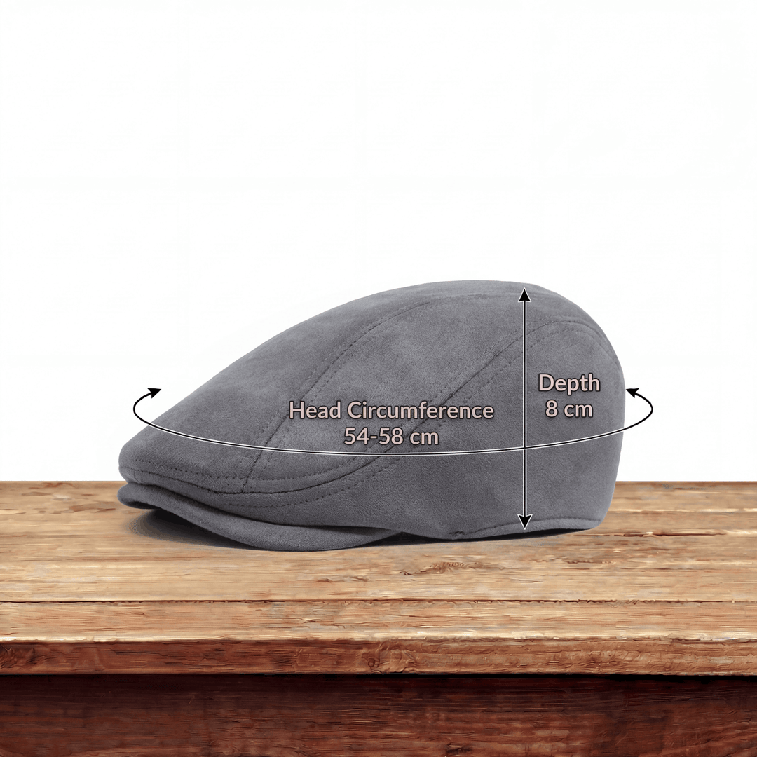 Santiago | Jockey boina de gamuza