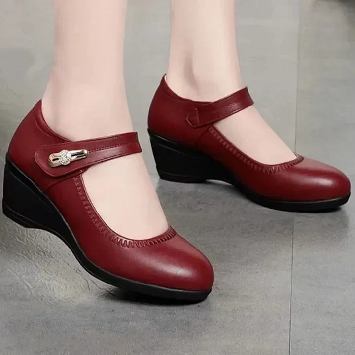 Cataleya | Zapatos de taco medio con correa