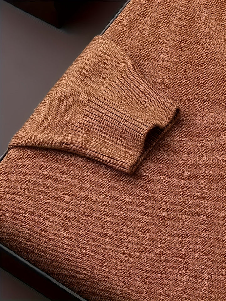 Agustín | Sweater cuello alto de hombre