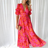 Nayadeth | Vestido largo estampado