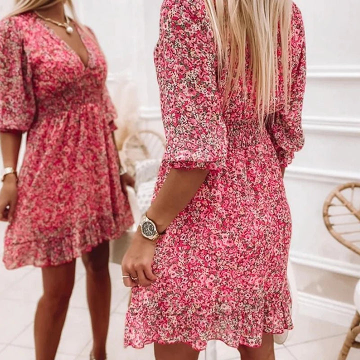 Rafaela | Vestido floral escote V