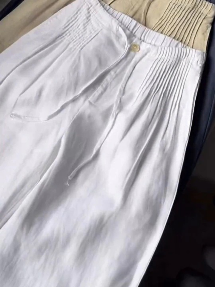 Yessica | Pantalón ancho de tiro alto