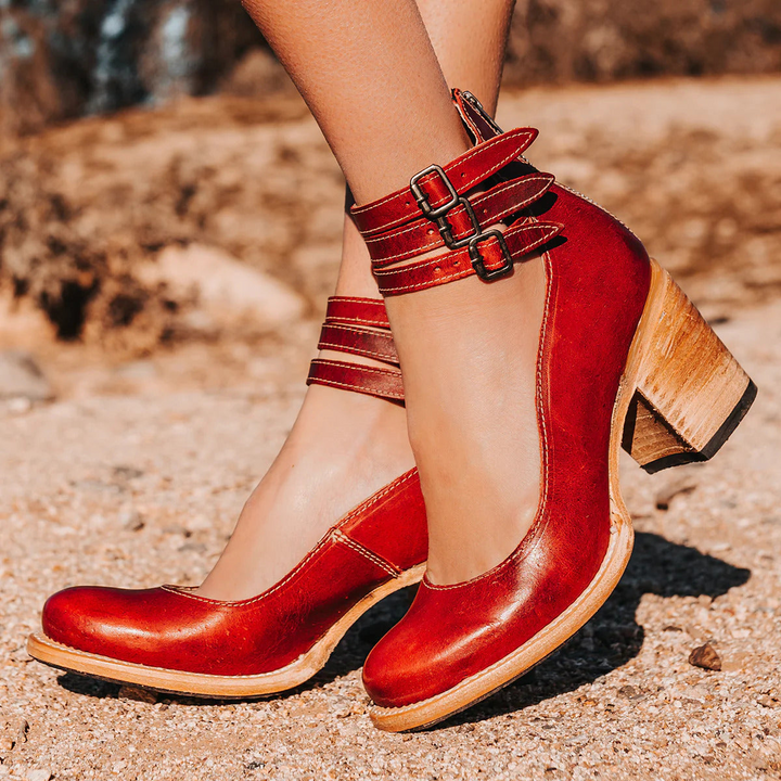 Yenifer | Zapatos de taco con correas